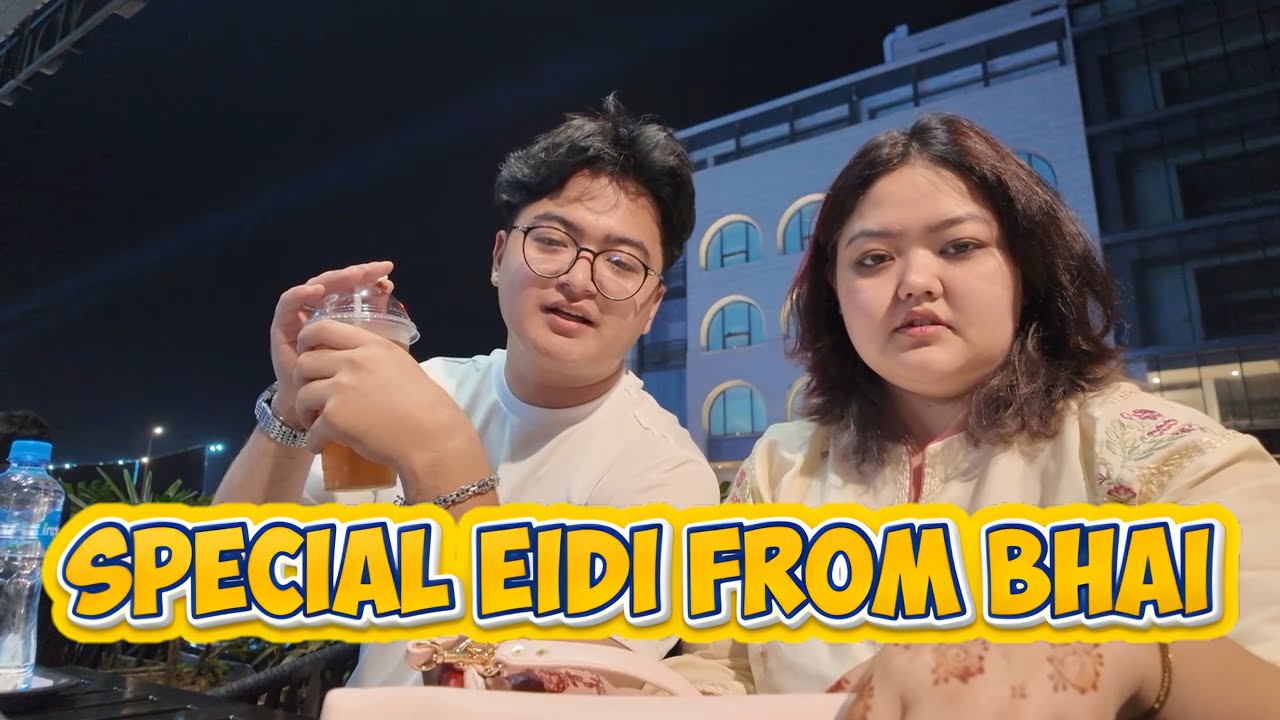 Very Special And Surprising Eidi From Bhai &hearts;️| Brim Burgers 🍔 | Desi Korean 