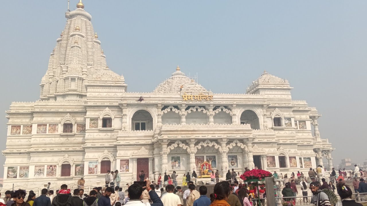 Prem Mandir Tour Vrindavan !!##Vrindavan  ka Sabse Khubsurat Prem Mandir !!### Vrindavan Mathura 