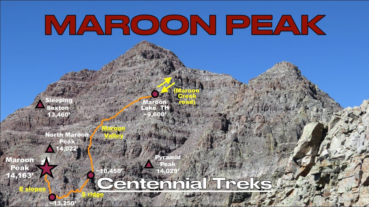 Climbing Maroon Peak's South Ridge route