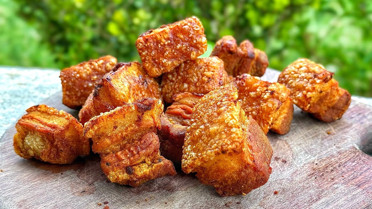 O segredo do torresmo crocante perfeito!