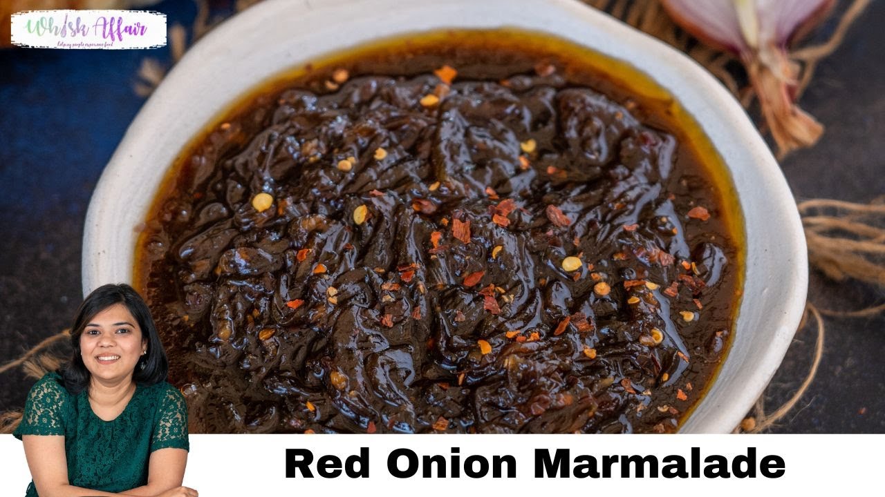 French Red Onion Marmalade Recipe (Onion Jam)