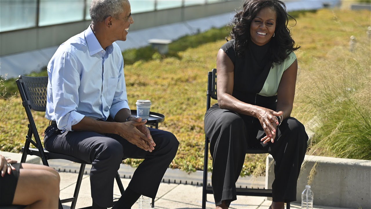 Obama Scholars meet President and Mrs. Obama in Chicago