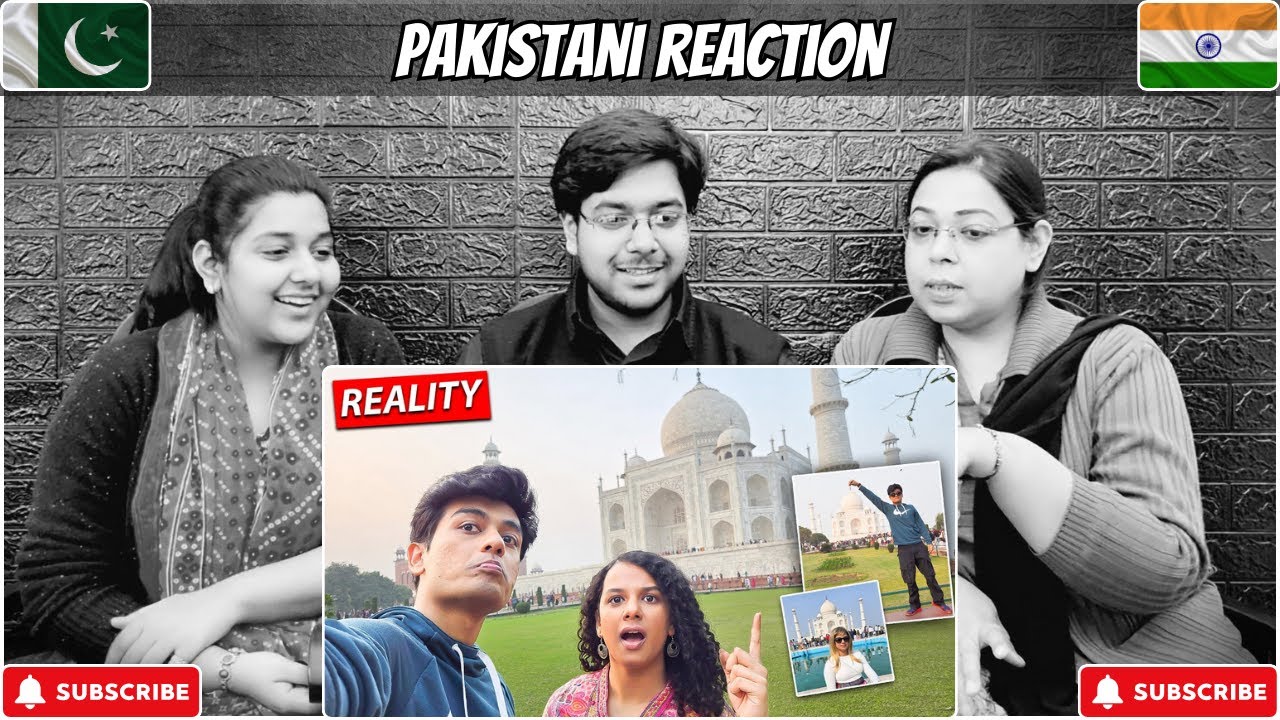 When Indians Visit TAJ MAHAL For The First Time | Reaction!