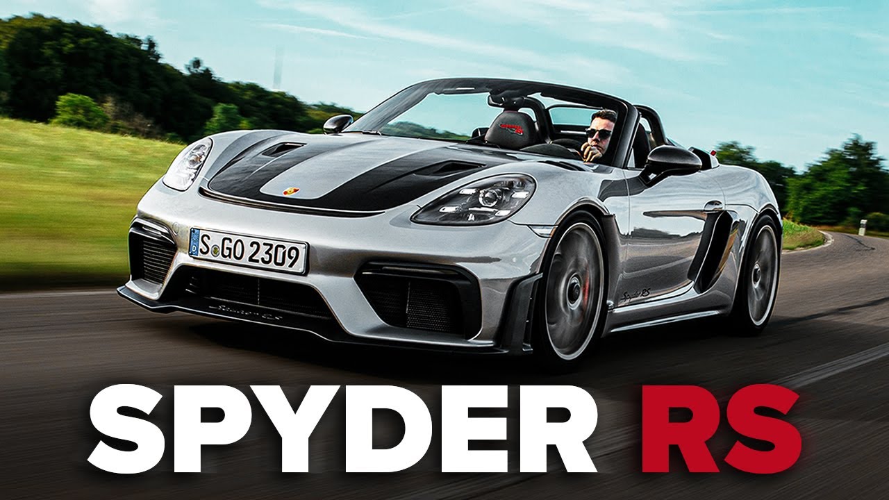 Обзор Porsche 718 Spyder RS ​​| Ваш парикмахер будет в ярости