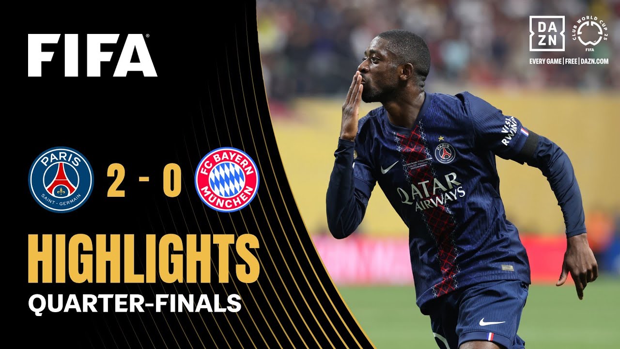 Paris Saint-Germain vs FC Bayern M&uuml;nchen Highlights | 2025 FIFA Club World Cup