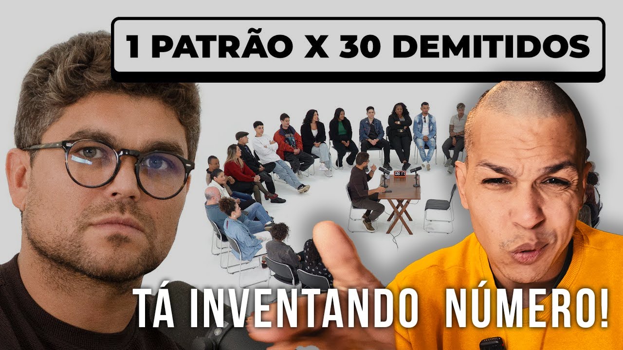 REACT: 1 PATRÃO VS 30 DEMITIDOS | Parte 1