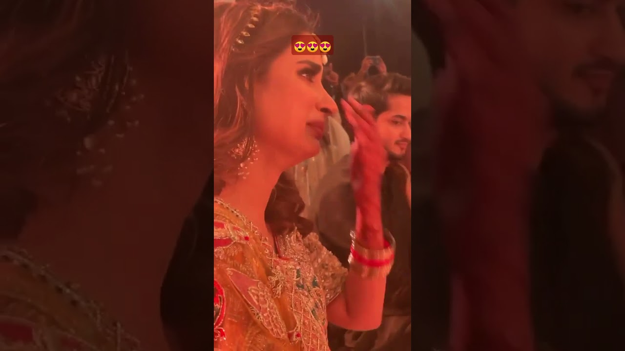 Ali Ansari Dance for Saboor Aly on their Mehndi 😍😍❤️❤️