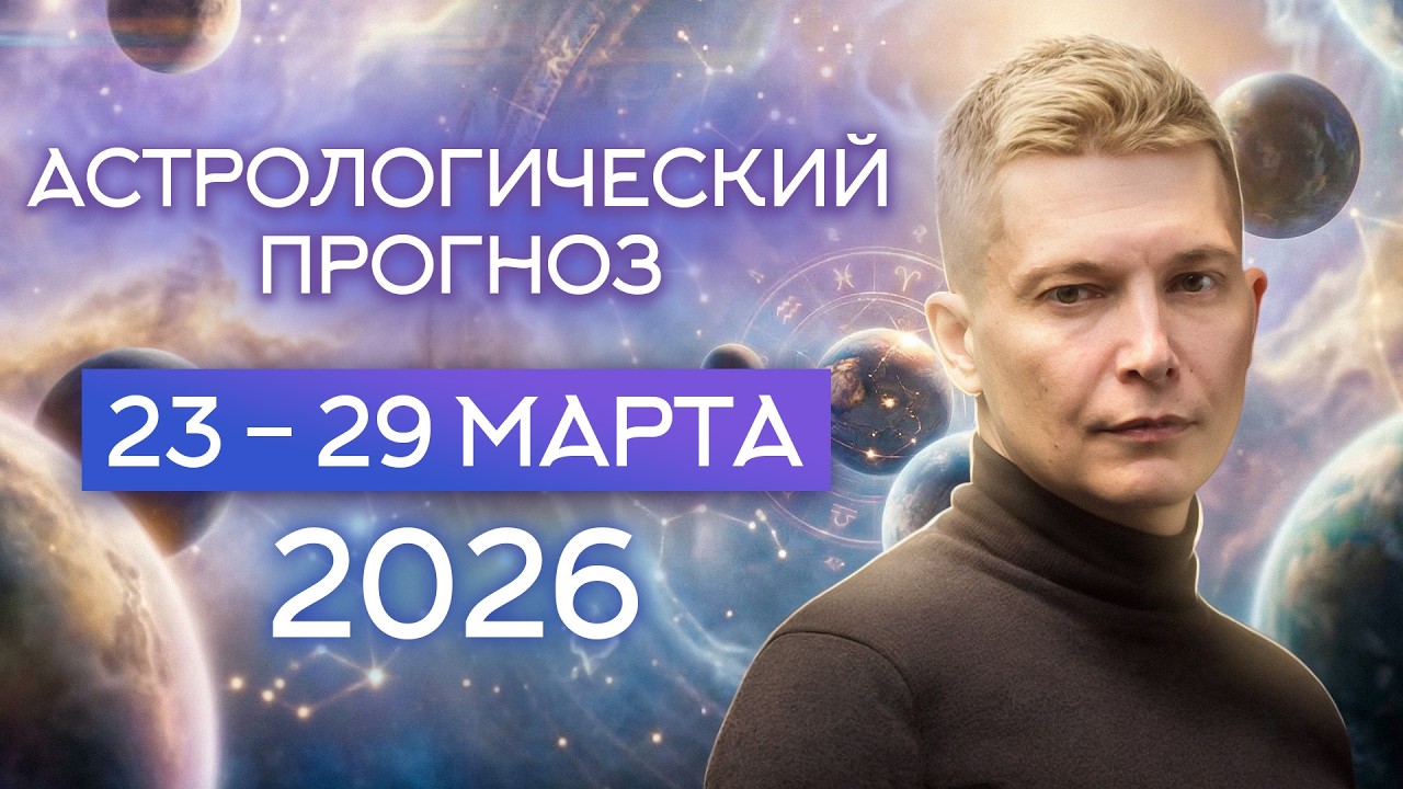 23-29 марта 2026. Душевный гороскоп Павел Чудинов