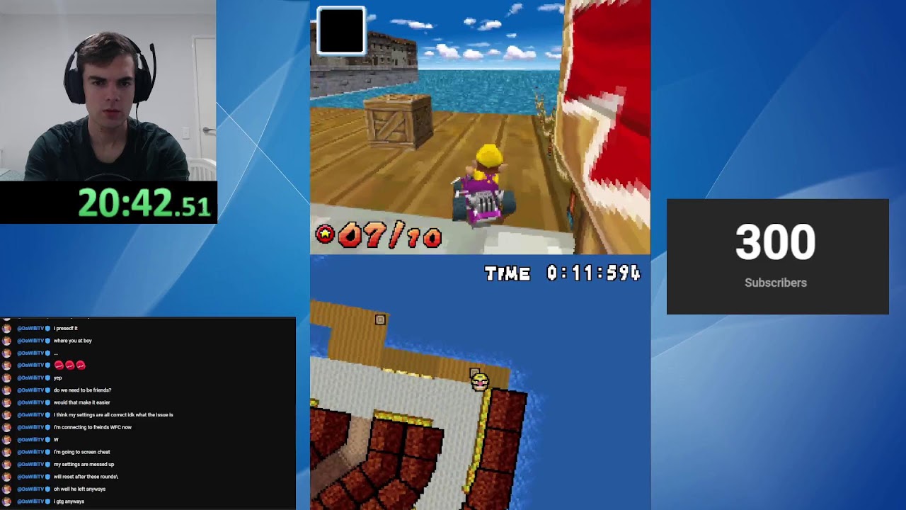 Mario Kart DS Online w/ Viewers