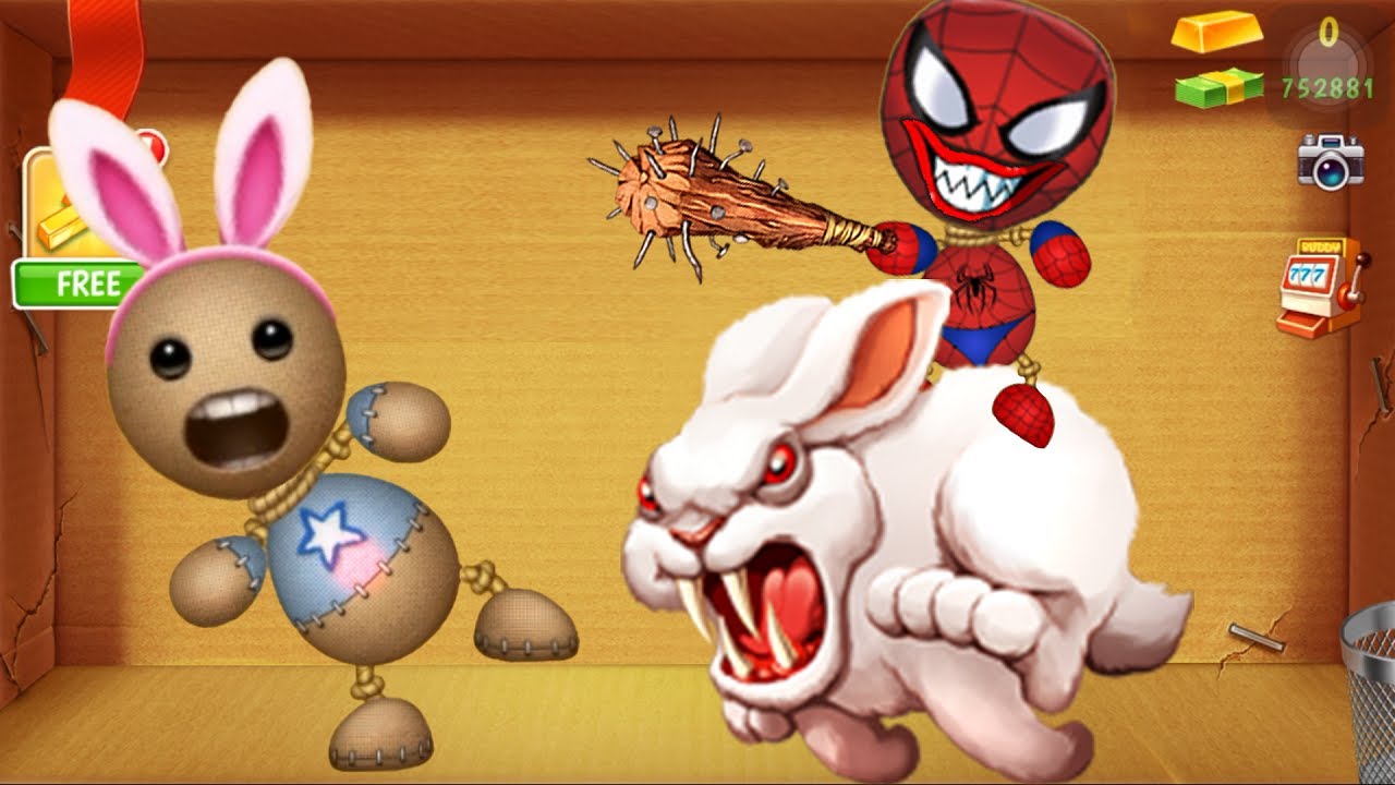 The Horror Rabbit vs The Buddy | Kick The Buddy 2