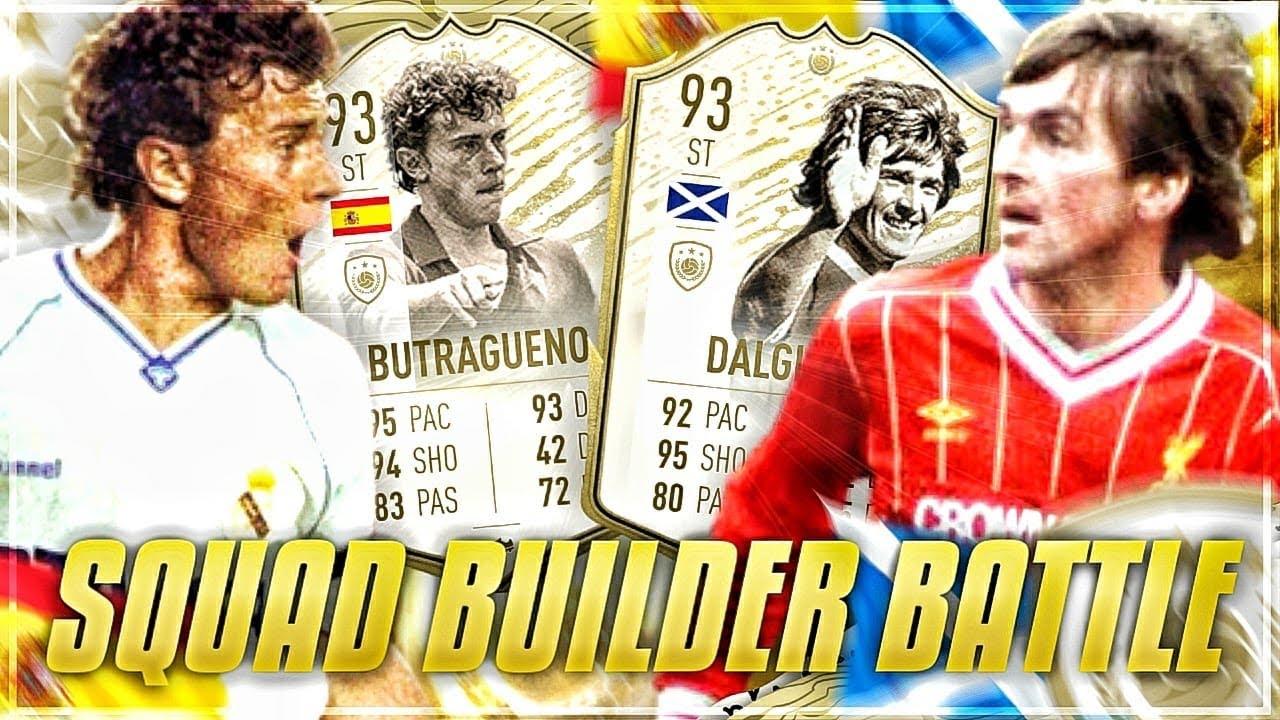 FIFA 20 :  PRIME MOMENTS DALGLISH vs BUTRAGUENO Squad Builder Battle 😱🔥