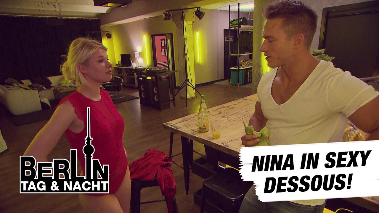 Berlin - Tag & Nacht - Nina in sexy Dessous! #1469 - RTL II