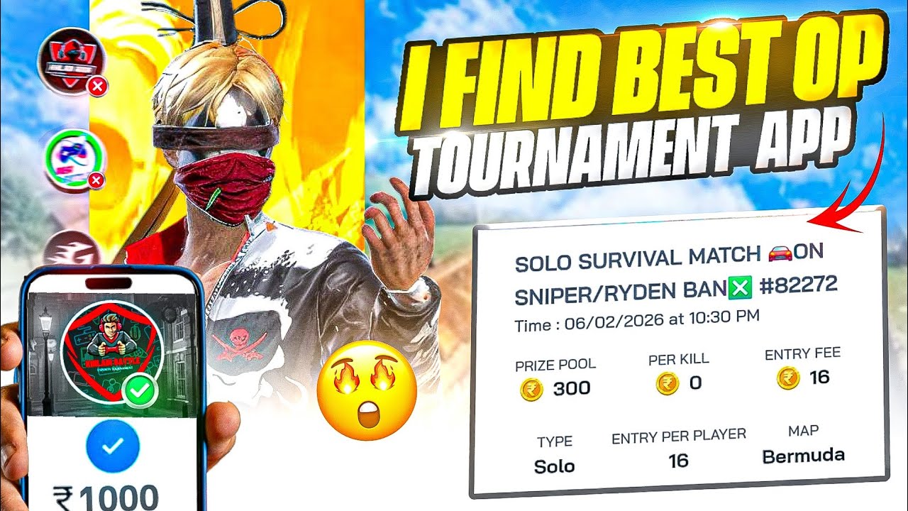 I FOUND BEST TOURNAMENT APP 🔥 | SOLO TOURNAMENT GAMEPLAY | Ep-44
