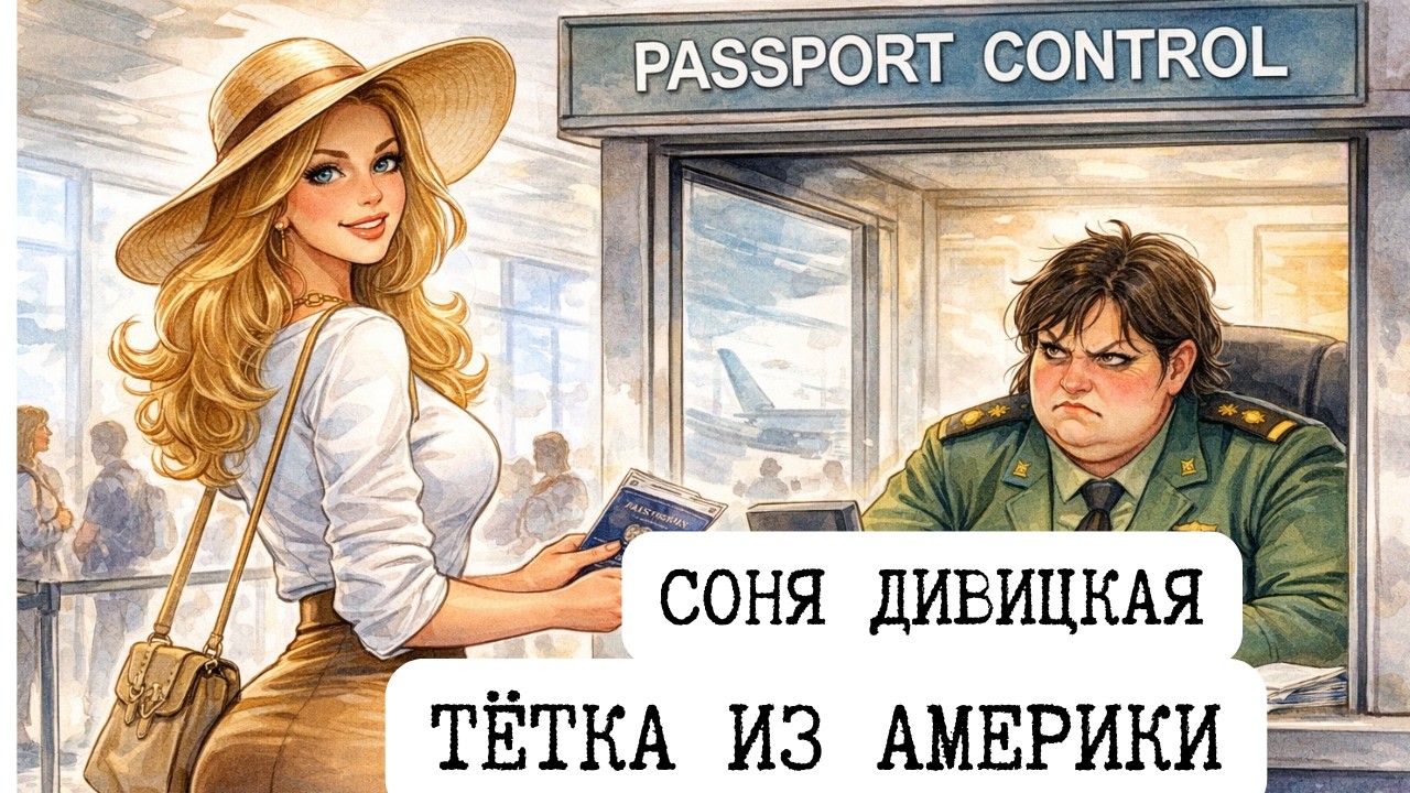 ТЁТКА ИЗ АМЕРИКИ / СОНЯ ДИВИЦКАЯ  / АУДИОКНИГА   RUSSIAN AUDIO BOOKS