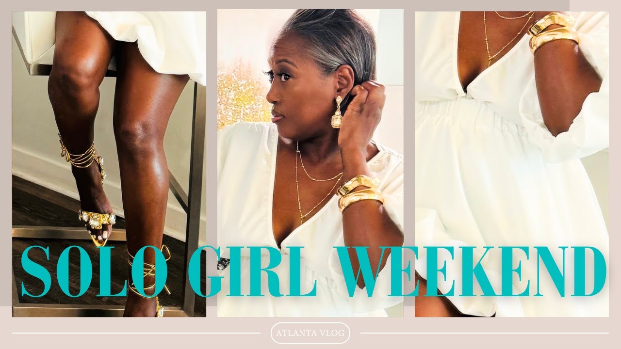 SOLO Girl Weekend  in the City Nails , Relaxed Hair & White Party : A Grown Woman  | Tricia Bachoo