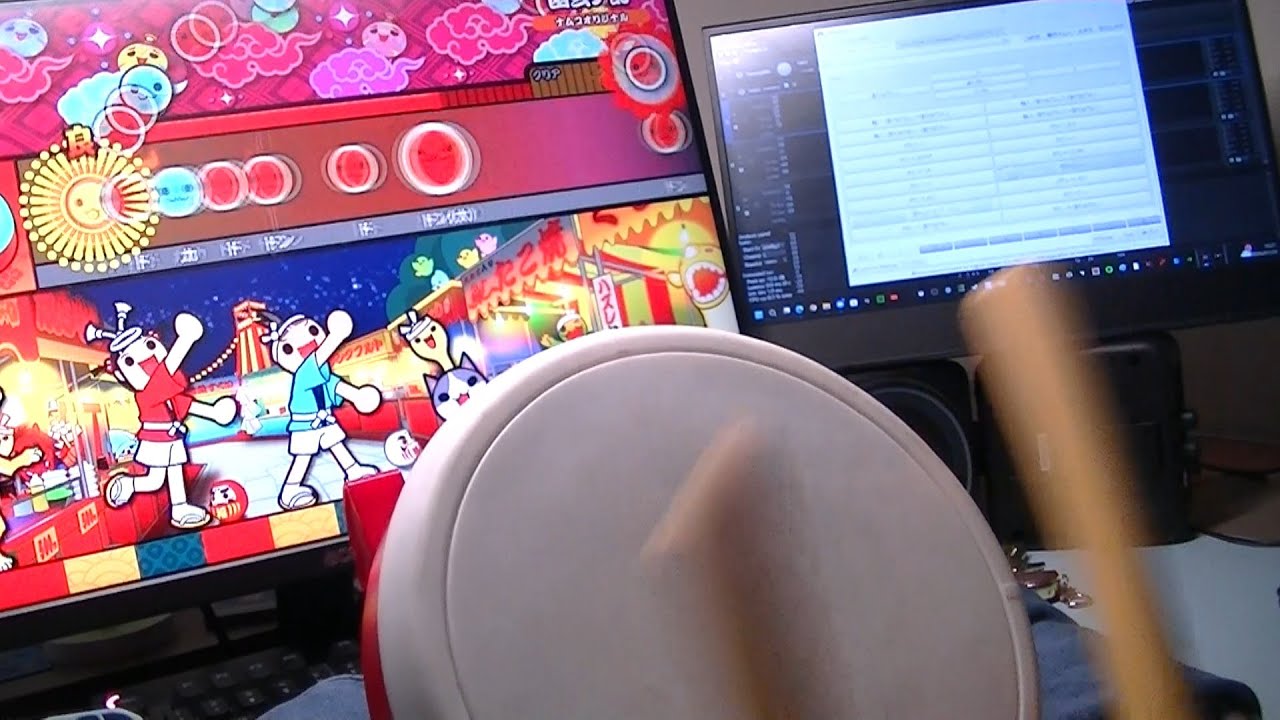 【Taikønaut】※クソ動画※タタコンで幽玄ノ乱やってみた（ボロボロ）#tsaikønaut #太鼓の達人 #ゆっくり実況 #ゆっくり茶番 #ゆっくり茶番劇 #shorts #マイクラ