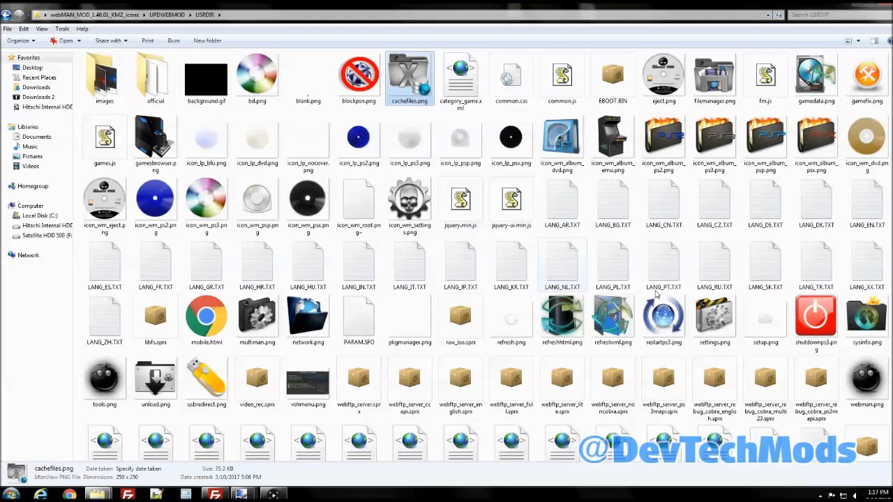 XMB Tutorial - Part 2 change webMAN MOD / sMAN icons, GUI background etc