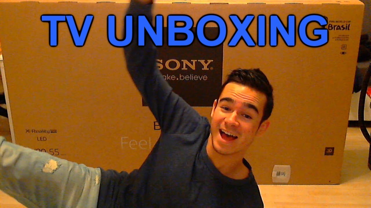 Sony Bravia KDL55W805 Unboxing + Review HD