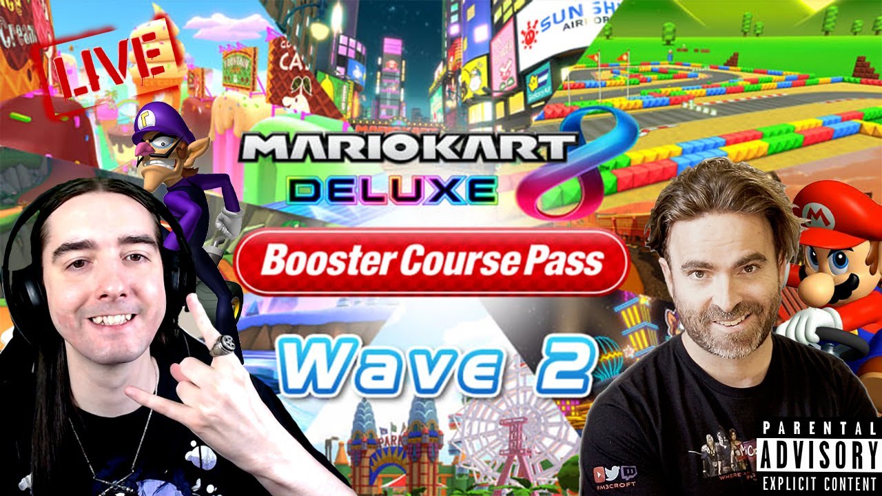 🔴 LIVE Mario Kart 8 Deluxe - Wave 2 - Turnip Cup And Propeller Cup With M3Croft
