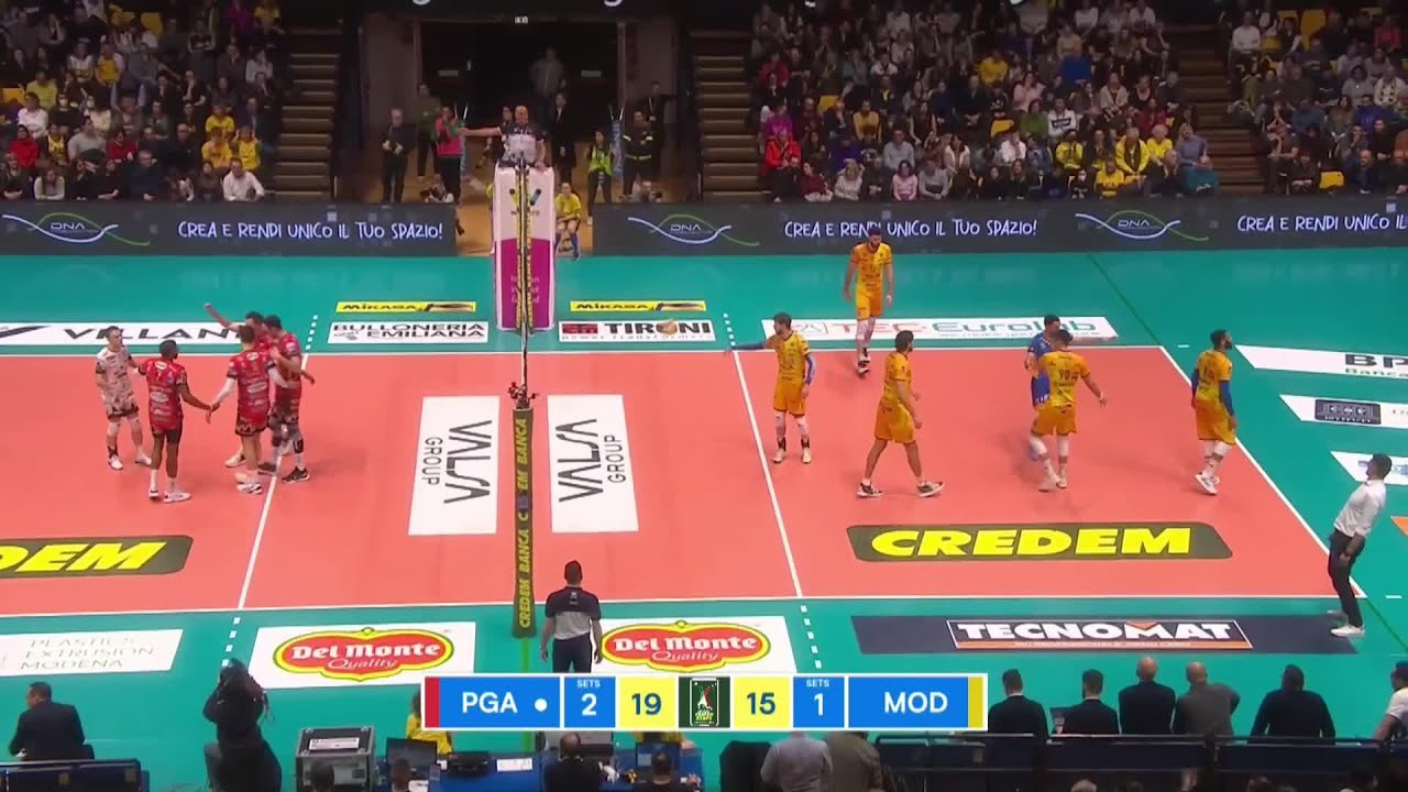 Sir Safety Susa Perugia Highlights vs. Valsa Group Modena