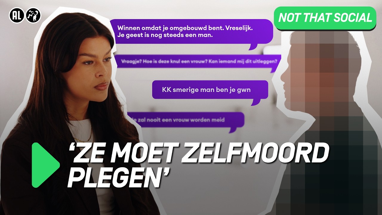 De EERSTE TRANSGENDER Miss Nederland en de man die dat NIET ACCEPTEERT | Not That Social #3 | NPO3