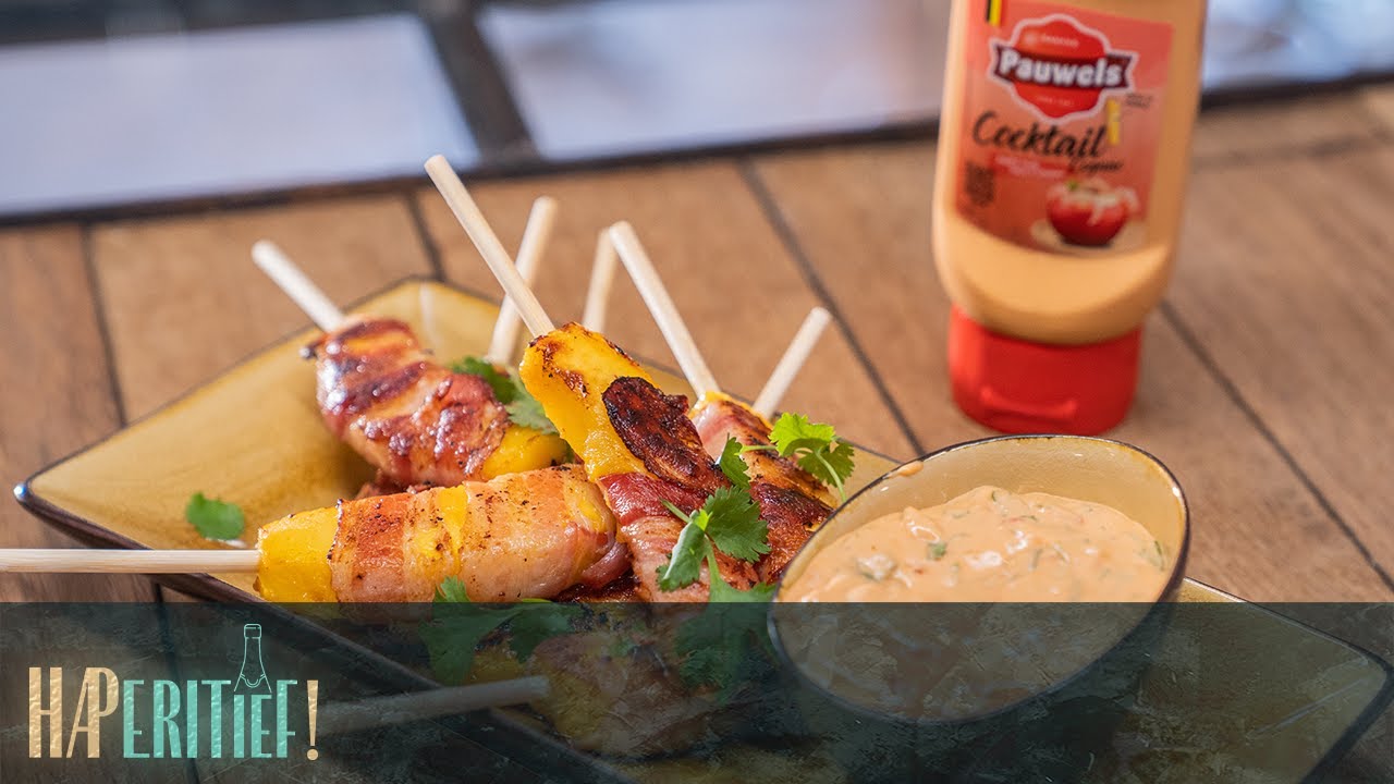 Gebakken mangosticks met cocktaildip | HAPeritief!