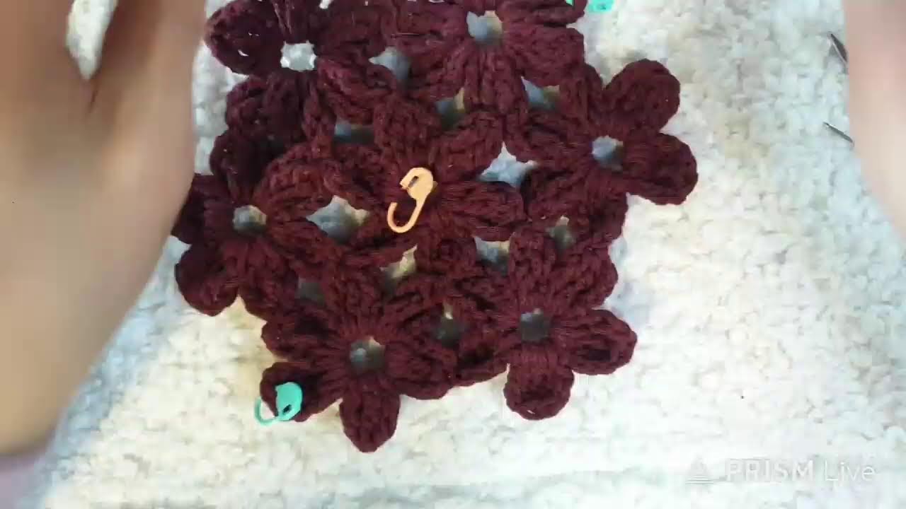 꽃모티브 가방뜨기 2.#crochet #knitting #handmade #bag
