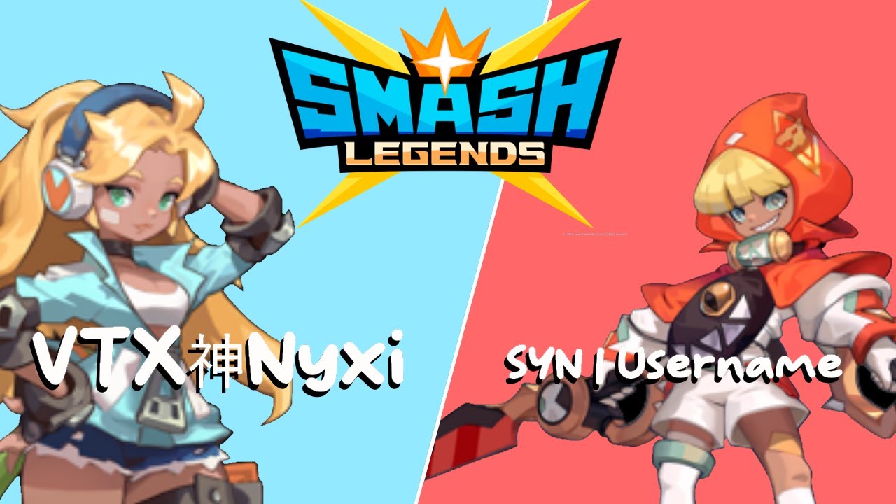 Smash Legends | VTX神Nyxi(Cindy) vs SYN | Username(Red) | Best of 5