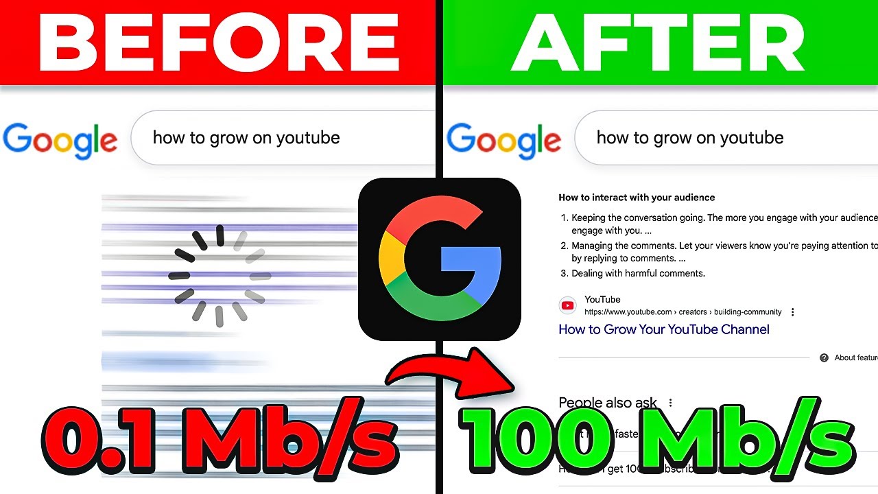 Мгновенное ускорение загрузки Chrome! Простое решение проблемы медленной загрузки Google (2025)
