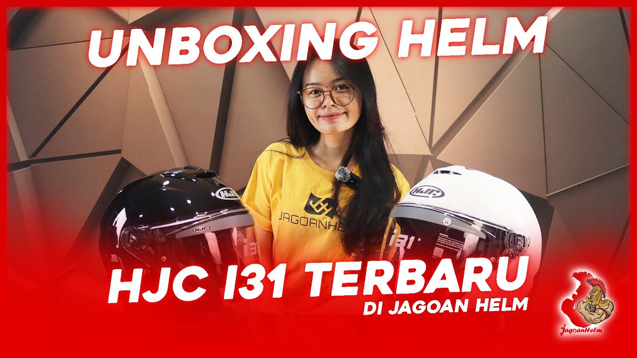 UNBOXING HELM HJC i31 HALF FACE | Jagoan Helm