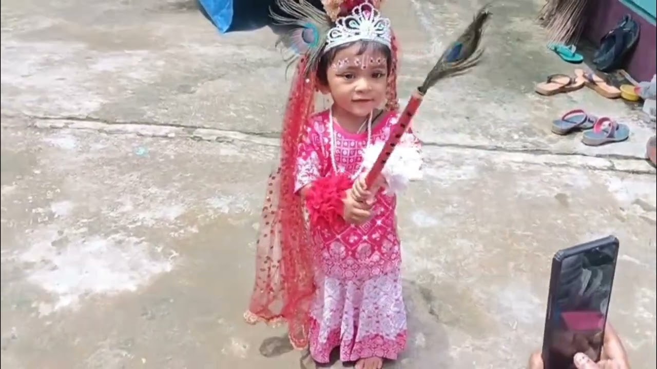 রাধা,অষ্টমীতে আমাদের বাড়ির রাধা... 🙏🙏
