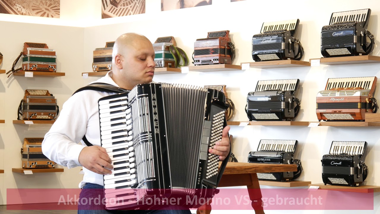 Akkordeon - Hohner Morino VS - gebraucht - www.musik-rumberger.de