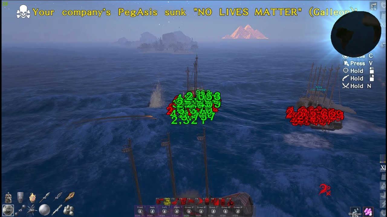 ATLAS PvP ROME vs Auto decay... glug glug Megatron