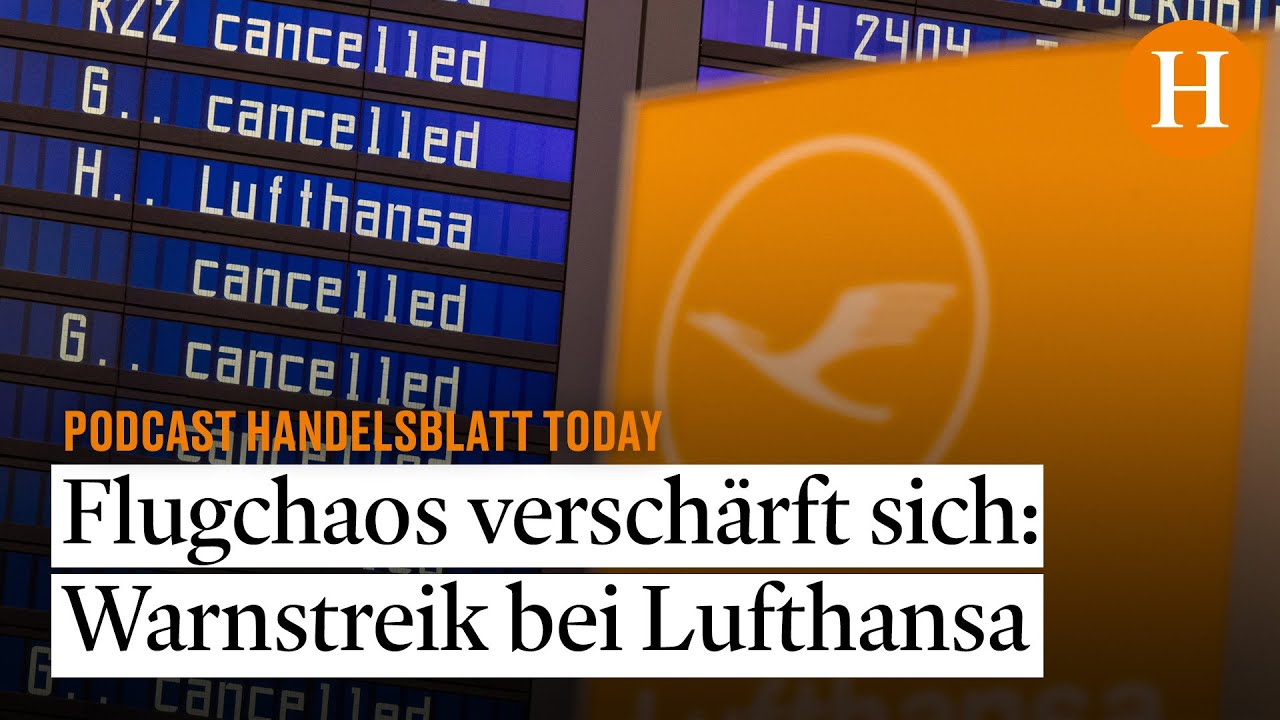 Flugchaos versch&auml;rft sich wegen Warnstreik bei Lufthansa / Gasversorgung: Vorsichtige Entwarnung