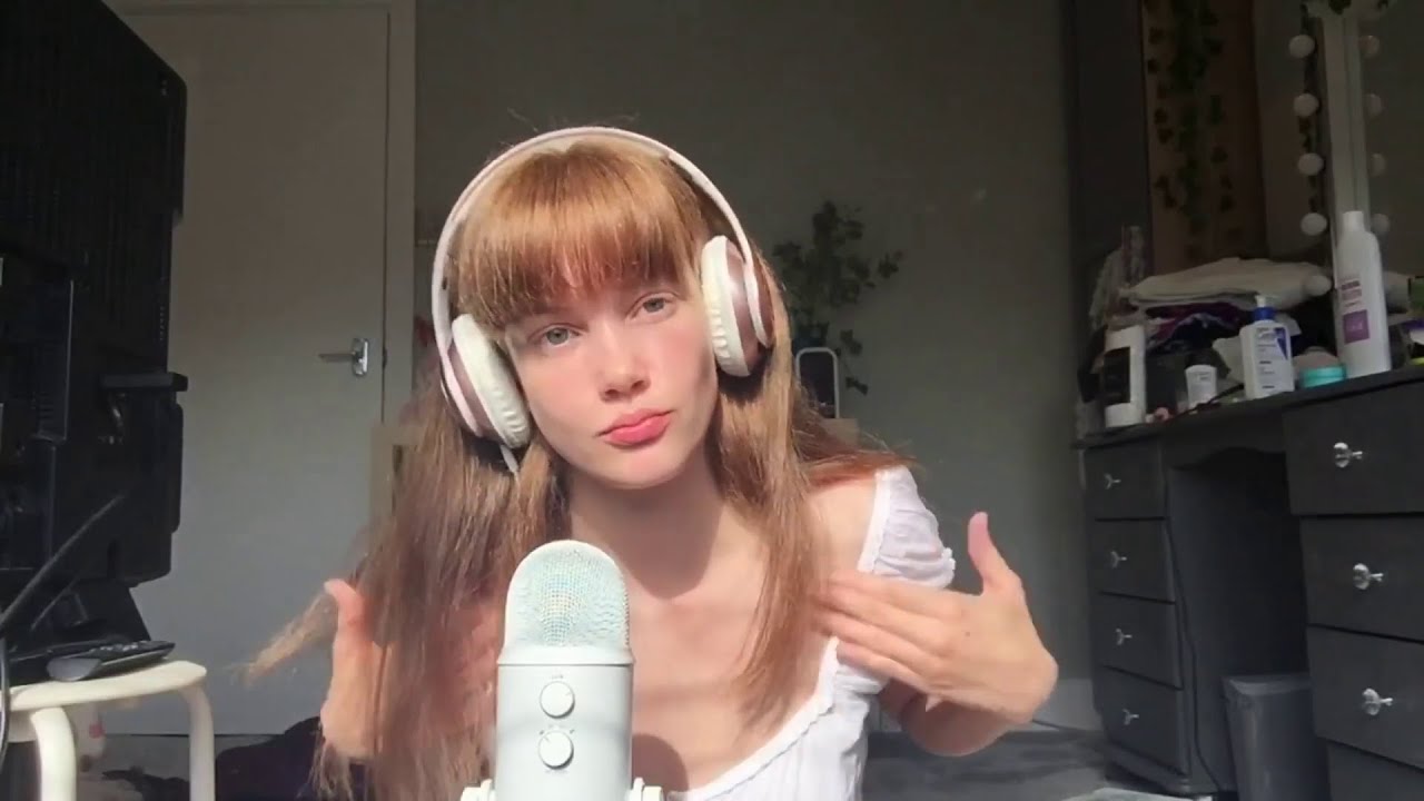 Lily of the Meadow - Body and Shirt Scratching and Mouth Sounds ASMR