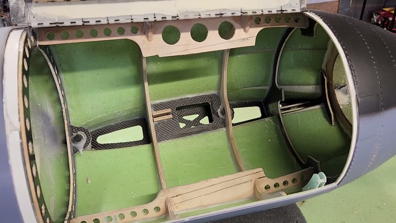 T-One models A-10 EDF conversion: Nacelles part 1