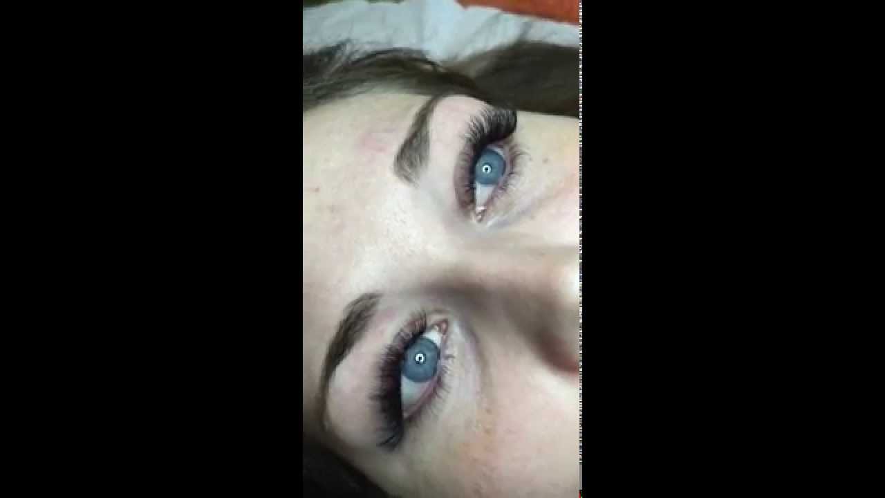 Russian Volume eyelash extensions
