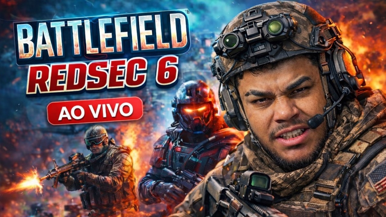 LIVE ONN - BATTLEFIELD 6 REDSEC 🛑 RUMO AO LEVEL 500 🛑