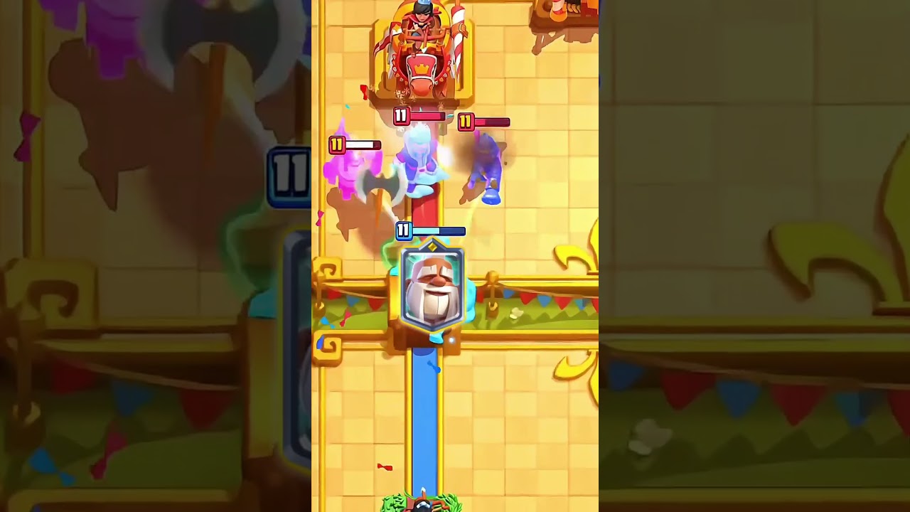 o GOLEM do MODO CAOS... #clashroyale