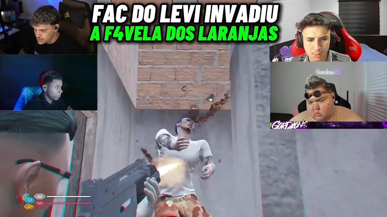 VISÃO DO KROOZZ GORDÃONS LUANZ7 BISNAGA TSUUKI E MITSUKI INVADINDO A FAVELA DOS LARANJAS (BRABOX)