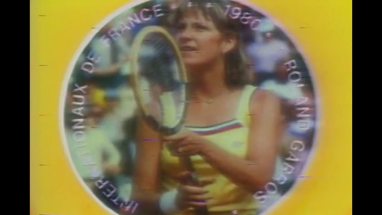 Chris Evert vs. Kathy Jordan Roland Garros 1980 QF 💛