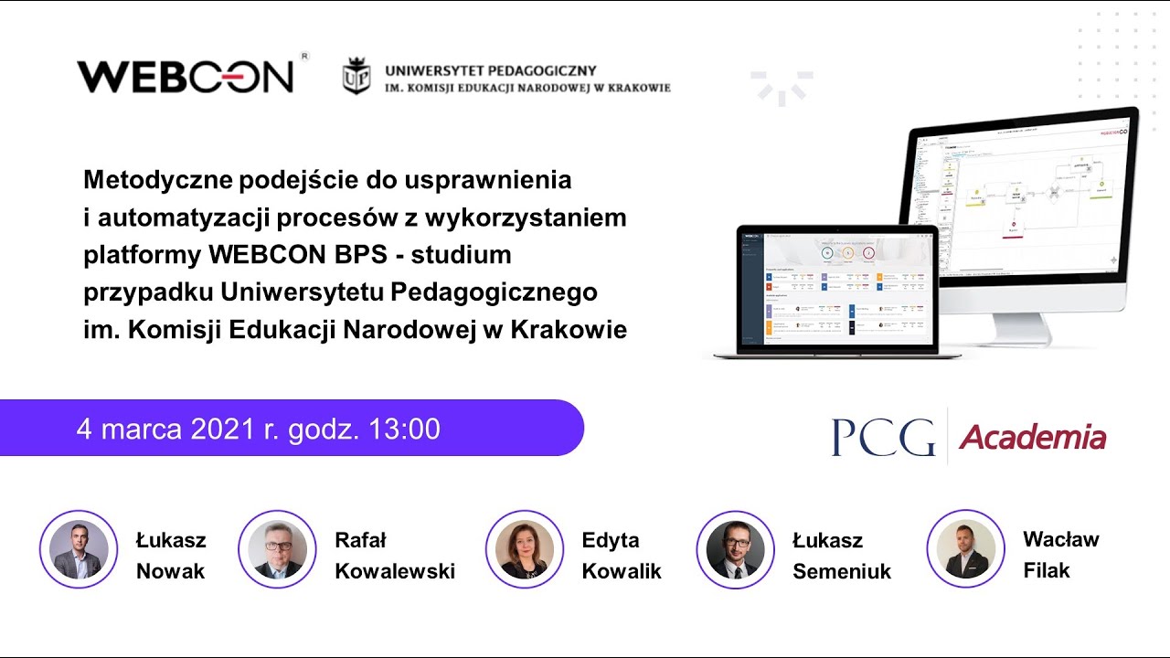 Metodyczne podejście do usprawnienia i automatyzacji proces&oacute;w z wykorzystaniem platformy WEBCON BPS