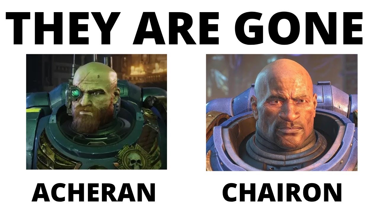 Обновление истории Warhammer 40K — раскрыта судьба Чайрона и Ахерана...