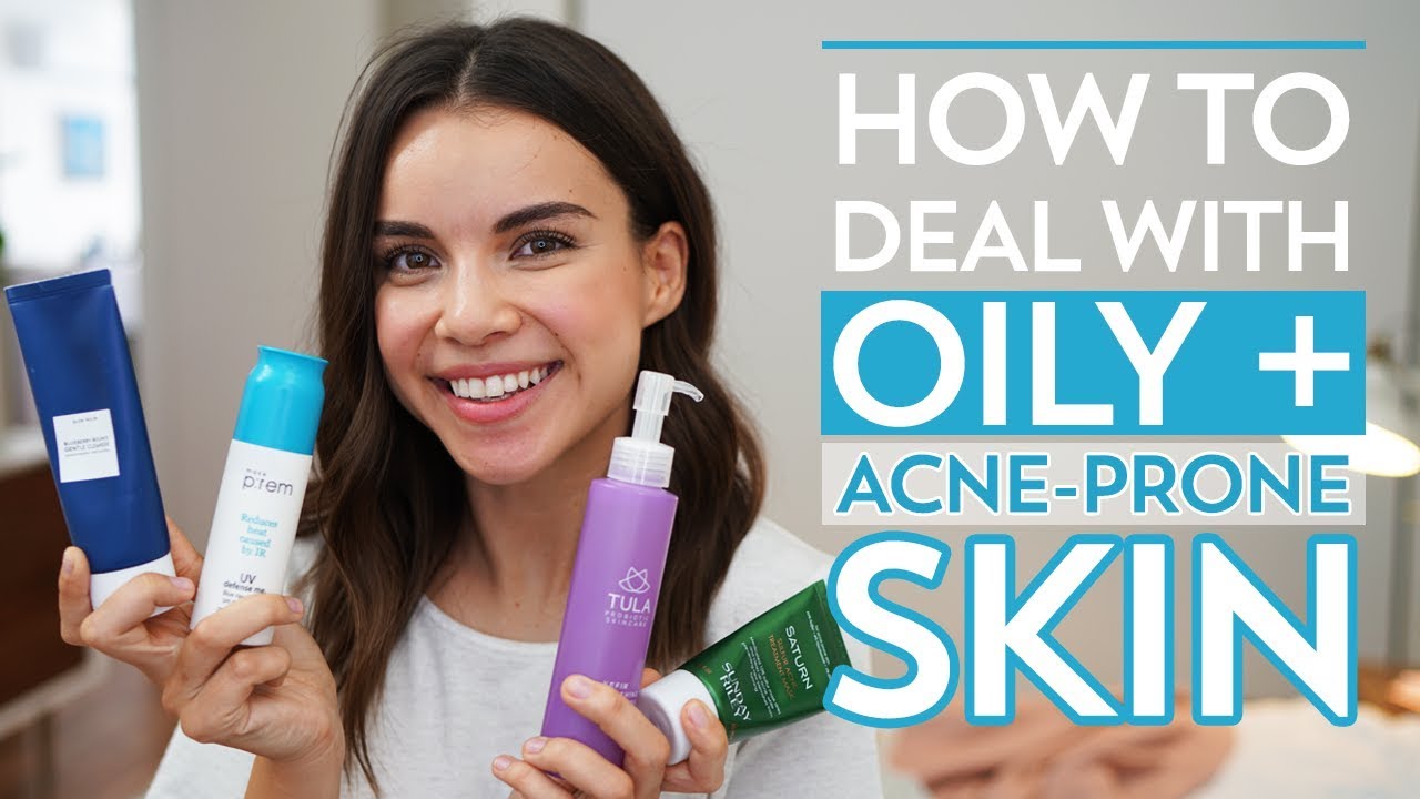 How to Deal with Oily + Acne-Prone Skin | Ingrid Nilsen