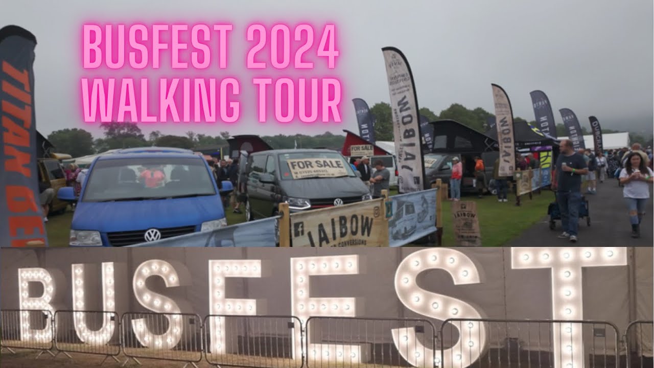 Busfest 2024 walking tour.