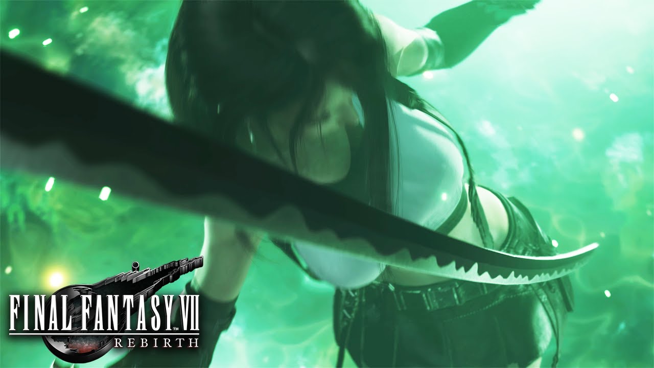 FINAL FANTASY 7 Rebirth – Sephiroth Almost Kills Tifa + Tifa Sees Cloud Join Sephiroth UHD