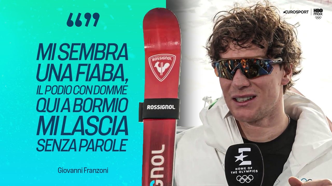 🎙️GIOVANNI FRANZONI si emoziona dopo l'argento in Discesa Libera | #MilanoCortina2026