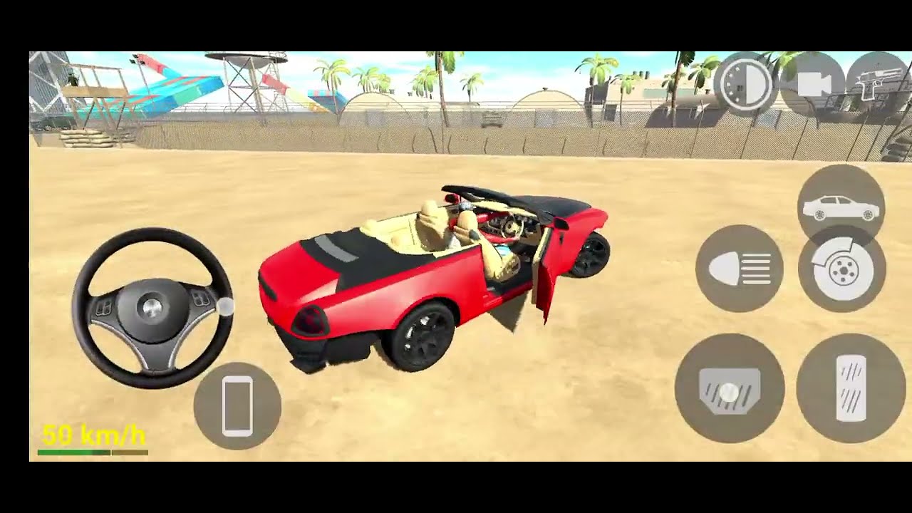 Aaj to car pani me gir gyi 🥲 || Indian Bikes Driving 3D Gameplay 🎮😳