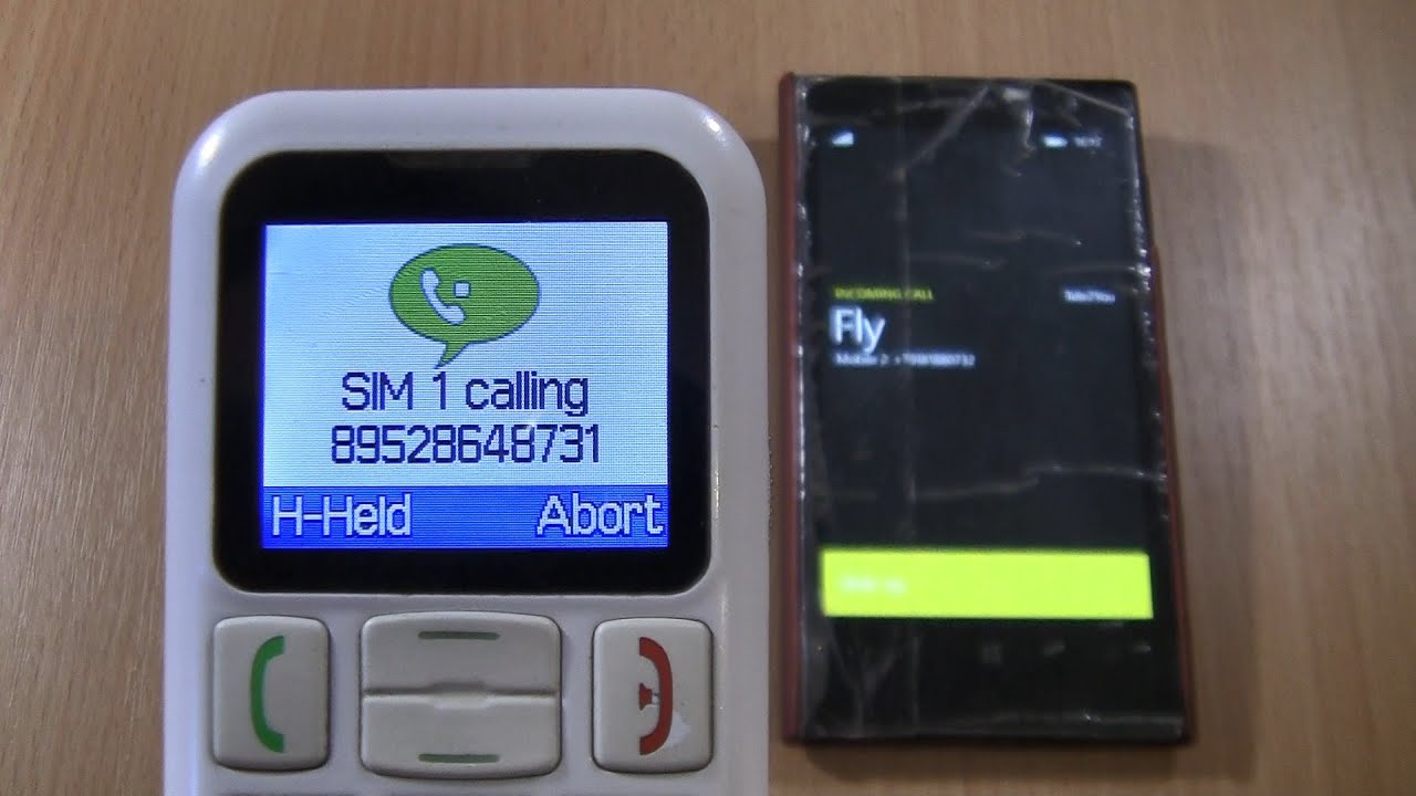 Incoming call & Outgoing call at the Same Time Fly Ezzy 5 & Nokia lumia 1020