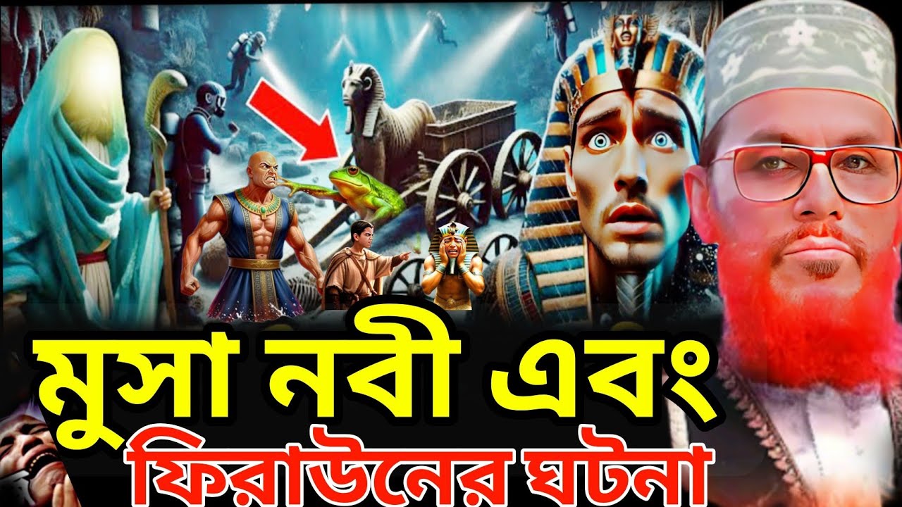 মুসা নবী এবং ফেরাউনের ঘটনা শুনুন।||ওয়াজ করলেন মাওলানা দিলওয়ার হোসেন সাঈদী সাহেব||Maulana delwar 
